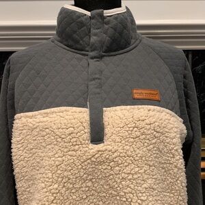 Simply Southern Quilted Sherpa Fleece Pullover